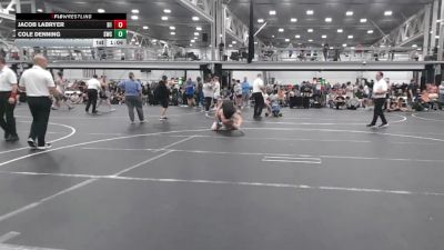 132 lbs Round 2 (6 Team) - Cole Denning, Seagulls WC vs Jacob LaBryer, Division-1