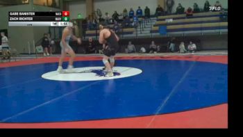 175 lbs Zach Richter, Bismarck St Mary`s vs Gabe Banister, Natrona County