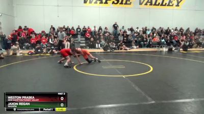 7 lbs Round 3 - Jaxon Regan, Waukon vs Weston Praska, New Hampton/Turkey Valley