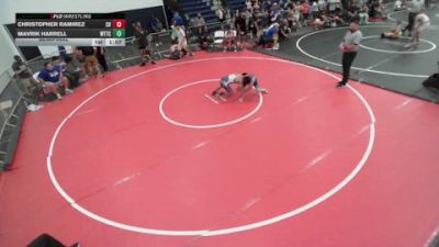126 lbs Semifinal - Christopher Ramirez, Canyon View vs Mavrik Harrell, World Team Training Center