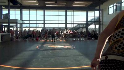 145 lbs Quarterfinal - Kade Campbell, Hammerin Hawks vs Bentley Jacobsen, Indee Mat Club