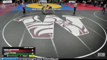 Champ. Round 1 - Noah Ingwersen, Lincoln East vs Jaden Peters, Gretna
