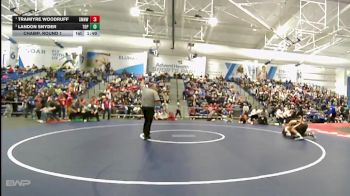 175 lbs Champ. Round 1 - Traimyre Woodruff, Shawnee Mission Northwest vs Landon Snyder, Topeka