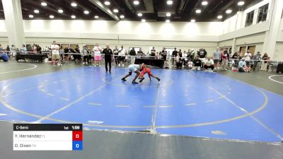 84 lbs C-semi - Yohan M. Hernandez, Florida vs Dysen Dixon, Tennessee