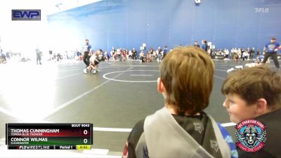 100-110 lbs Cons. Semi - Thomas Cunningham, Topeka Blue Thunder vs Connor Wilmas, Clearwater