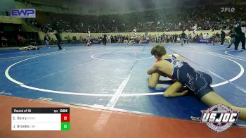 126 lbs Round Of 16 - Eli Berry, Deer Creek Wrestling Club vs Joshua Brooks, Liberty Warrior Wrestling Club