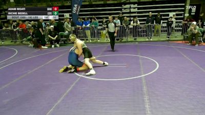 182 lbs 3rd Place - Adam Moati, Sbhs vs Richie Bedell, Este Built WC