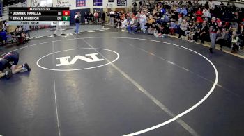 172 lbs Cons. Semi - Dominic Fanella, Indiana Area Hs vs Ethan Johnson, Commodore Perry Hs