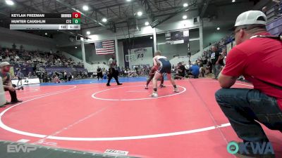119 lbs Rr Rnd 1 - Keylan Freeman, Skiatook Youth Wrestling vs Hunter Caughlin, Cleveland Takedown
