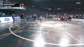 4A Boys 126 lbs Cons. Semi - Acen Clark, Henley Boys vs Ashton Angeledes, Hidden Valley Boys