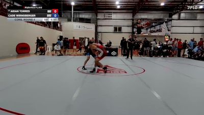 70 kg Cons. Round 4 - Aidan Torres, Indiana RTC vs Cade Wirnsberger, Buffalo Valley Regional Training Center