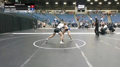145 lbs Champ. Round 1 - Mina Himmel, Central Methodist University vs Gabby Akers, Murray State