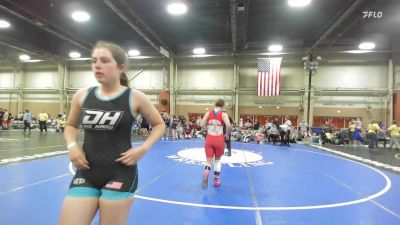 63 lbs Rr Rnd 1 - Samantha Goworek, Cordoba Trained - GHSE vs Elaina Gagnon, Die Hard - GHSE