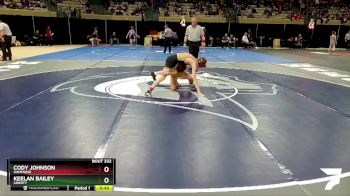 113-2A/1A Cons. Round 2 - Keelan Bailey, Liberty vs Cody Johnson, Hammond