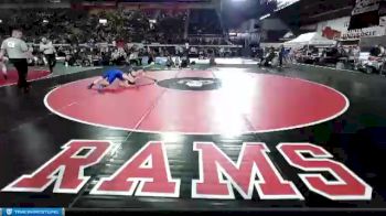 5A 160 lbs Champ. Round 1 - Sebastian Prangley, Coeur D`Alene vs Greyson Dormier, Mountain View