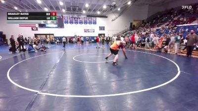 215 lbs Round 5 - William Depue, Laramie Middle School vs Bradley Bates, McCormick Jr. High