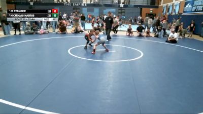 57-64 lbs Round 2 - Nicholas Harris, Sanderson Wrestling Academy vs Jt Stanger, Empire