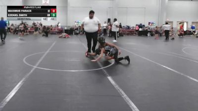 80-84 lbs Semifinal - Maximus Farace, Steller Trained vs Ezekiel Smith, CT Whale