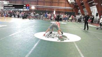 130A lbs 7th Place - Brad Ament, Rwc vs Tobias Kohler, Germany