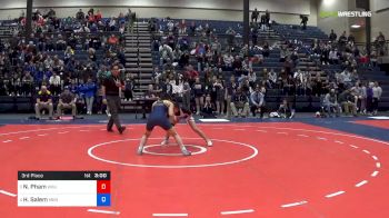 101 lbs 3rd Place - Nina Pham, Wayland Baptist University W vs Hiba Salem, Menlo College