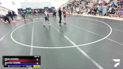 126 lbs Champ. Round 1 - Issac Guzman, MN vs Easton Cooper, WI