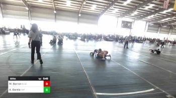 82 lbs Semifinal - Madden Barron, BlackCat WC vs Andy Barela, Top Rank