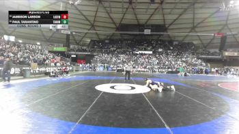 Boys 4A 138 lbs Cons. Round 2 - Jameson Larson, Lake Stevens vs Paul Tarantino, Tahoma