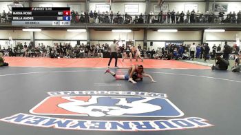 145Yellow lbs Rr Rnd 5 - Nadia Rose, Fulton vs Bella Andes, Lockport