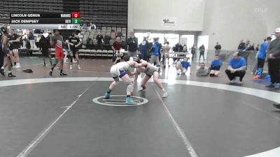 101 lbs Rr Rnd 1 - Lincoln Genua, Warhawks Wrestling Inc. - MSE vs Jack Dempsey, Revival X