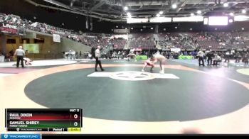 220 lbs Cons. Round 3 - Samuel Shirey, Forest Grove vs Paul Dixon, Moscow