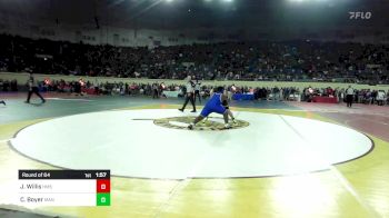 Round Of 64 - Jaylon Willis, Hefner Middle School vs Cooper Boyer, Mannford