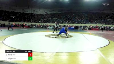 Round Of 64 - Jaylon Willis, Hefner Middle School vs Cooper Boyer, Mannford