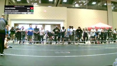 144 lbs Round Of 128 - Colin Chung, Royalty WC vs Daxson Calvert, DTC Wrestling