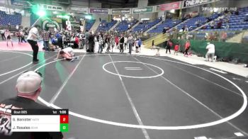 156 lbs Rr Rnd 1 - Gabriel Banister, Natrona Colts vs Jacobo Rosales, Bear Cave WC