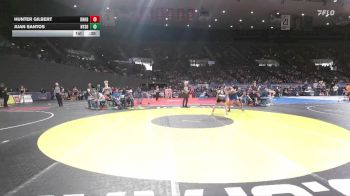 3A Boys 113 lbs Cons. Round 2 - Hunter Gilbert, Banks Boys vs Juan Santos, Nyssa Boys