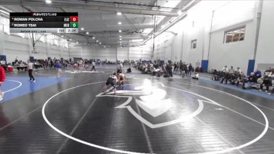 125 lbs Cons. Semi - Roman Polcha, Elizabethtown vs Romeo Tsai, McDaniel