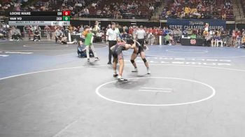 D 1 144 lbs Cons. Round 3 - Locke Ware, Central - B.R. vs Van Vo, Zachary