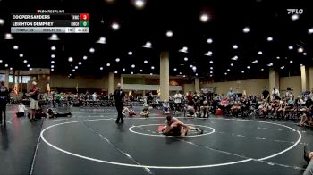 125 lbs 2nd Wrestleback (8 Team) - Cooper Sanders, Tough House WC vs Leighton Dempsey, Brother Melchior