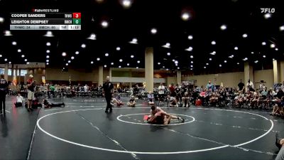 125 lbs 2nd Wrestleback (8 Team) - Cooper Sanders, Tough House WC vs Leighton Dempsey, Brother Melchior