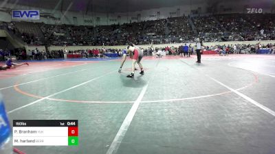 150 lbs Consi Of 32 #1 - Payton Branham, Yukon vs Max Harland, Berryhill High School