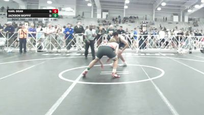 160 lbs Round Of 32 - Karl Dean, VA vs Jackson Moffit, GA
