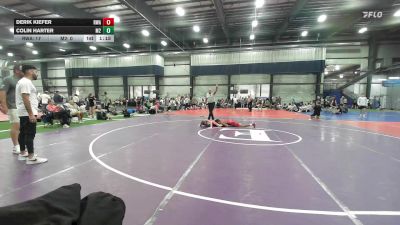 109 lbs Rr Rnd 7 - Derik Kiefer, Roundtree Wrestling Academy - BHS vs Colin Harter, M2 Training Center - BHS