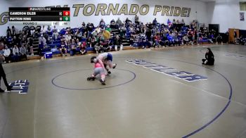 127 lbs Quarterfinal - Payton King, Kiski vs Cameron Eiler, Fort Cherry