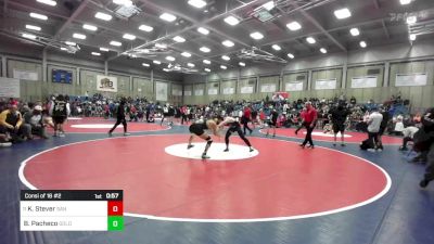 165 lbs Consi Of 16 #2 - Kelan Stever, San Clemente vs Blake Pacheco, Golden West