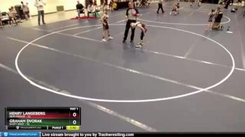 75 lbs Round 1 (6 Team) - Graham Dvorak, Scott West vs Henry Langeberg, New Prague