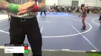 78 lbs Quarterfinal - Dominic Thomas, Mat Demon WC vs Caydin Chan, Team Reign