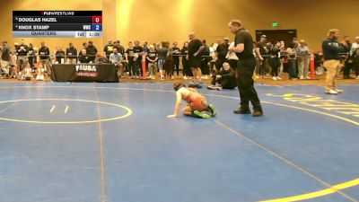 92 lbs Quarters - Douglas Hazel vs Knox Stamp, Wheeling Wrestling Club