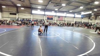 123 lbs Quarterfinal - Josie McEuen, AZ Heat vs Briella Reynoso, Hyperbolic WC