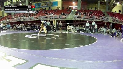 140 lbs Round 4 (6 Team) - Delilah Solis, Lexington vs Madelyn Ritchie, Papillion-La Vista South