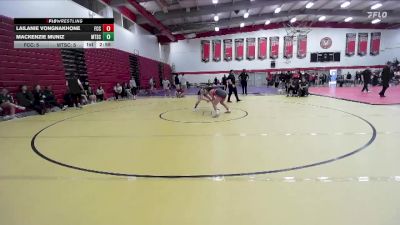 117 lbs Round 2 (3 Team) - Mackenzie Muniz, Mt. San Antonio College vs Lailanie Vongnakhone, Fresno City College